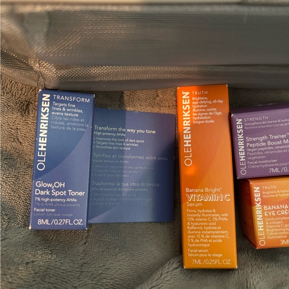 Ole Henriksen Skincare Set with Clear Travel Bag - Picture 2 of 6